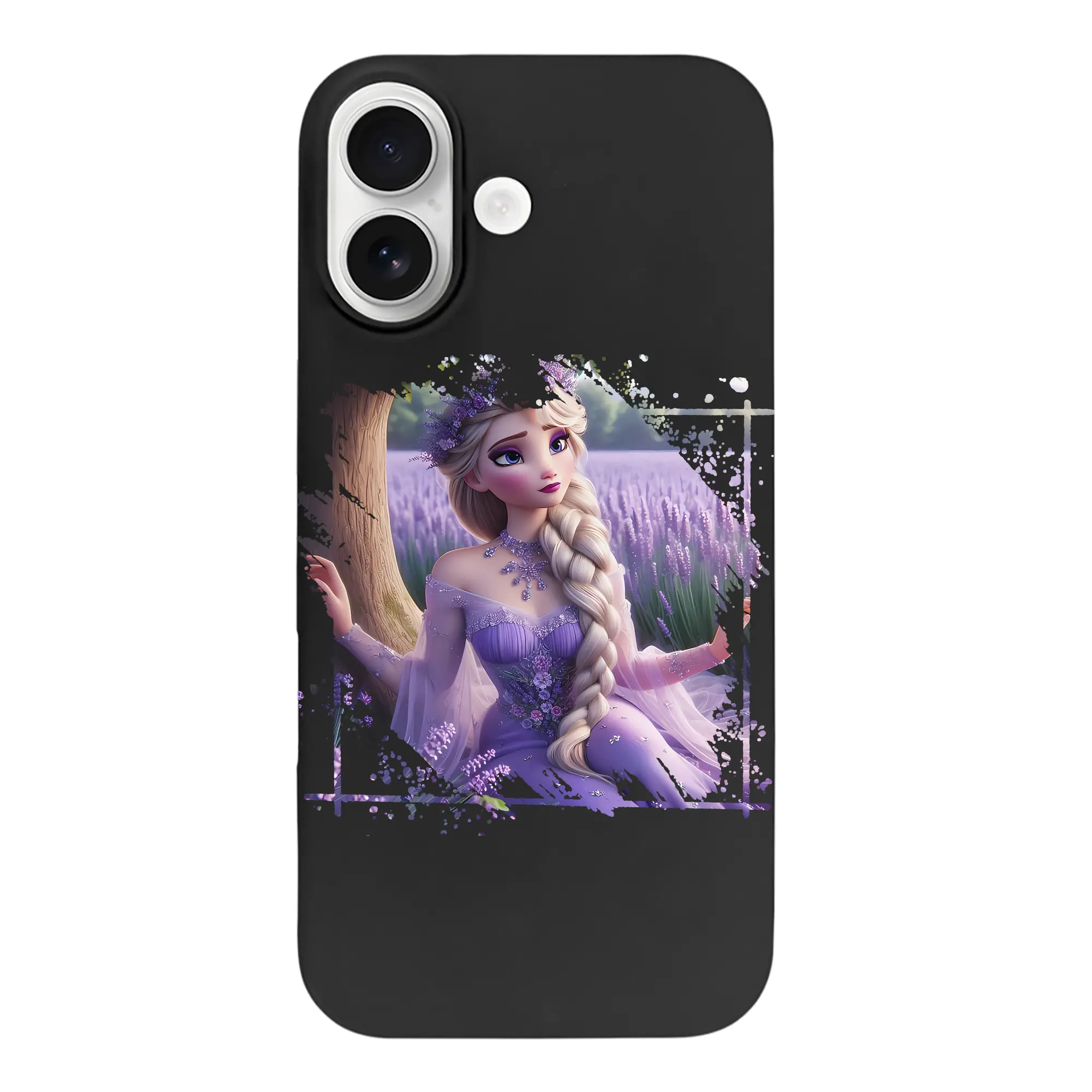 アナと雪の女王(Frozen) グッズ エルサ(Elsa) - iPhone 17 シリーズ シリコンケース 薄型 耐衝撃 指紋防止 ソフトタッチカバー 精密フィット 傷防止 保護ケース iPhone 17/17 Air/17 Pro/17 Pro Max 対応